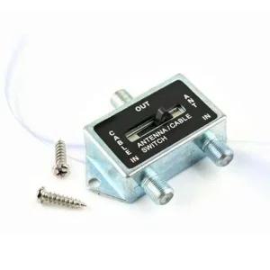 [아우트]선택기 TV 안테나스위치 RF 스위치 2대1