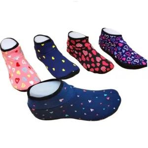 VIC 겨울양말 요술버선 하트빵빵기모카바덧신(5켤레) 여성덧신양말 덧버선