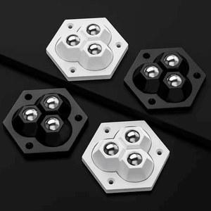 미니바퀴 가구에 자기 접착 롤러 유니버설 도르래 회전 바퀴 상자 스케이트 캐비닛에 캐스터