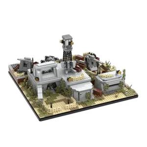 WW2 블록 전쟁 참호 벙커 레고호환블럭 블럭 굿즈 레고호환