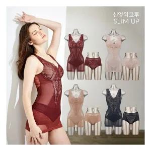 신영와코루 슬림업 코튼 라이크라 커버링 쉐이퍼 패키지 944125