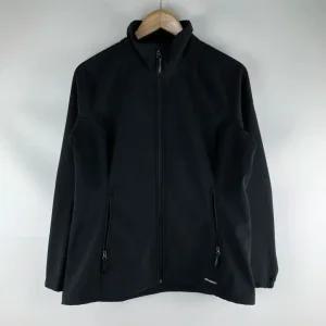 (구제의류) 아디다스 블랙 기모 바람막이 자켓 100 / 빈티지아워 250905