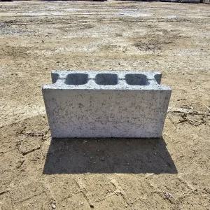 콘크리트 브로크벽돌 블럭 6인치 담장석 바닥돌 디딤돌 조적 디딤석 울타리 받침돌 받침석