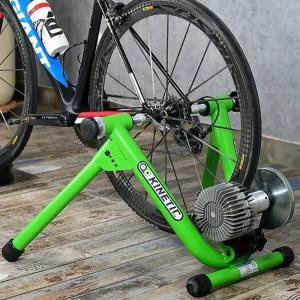 실내자전거로라 실내 트레이너 자전거 로라 라이딩대 주차대 - 그린+U자형(휠24-29인치)