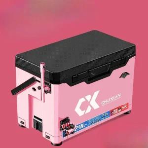 낚시용 아이스 박스 의자 바다 낚시 레저용 쿨러백 쿨러백(핑크)+패키지1