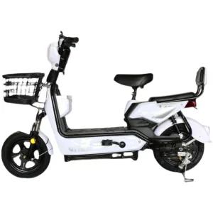 전기 바이크 부릉이 남녀 소형 강아지 저가 이륜차 전동바이크(48V12A) - 흰색