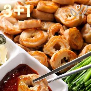 (3팩+1팩) 달구지 훈제돼지막창 500g 4팩