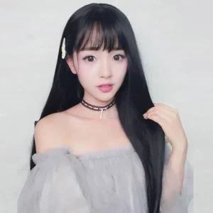 여성 생머리 롱가발 패션 긴머리 자연스러운 가발 망포함