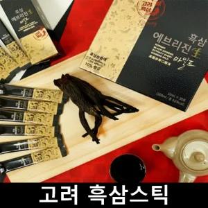 발효 흑홍삼 고려 흑삼 스틱 30포