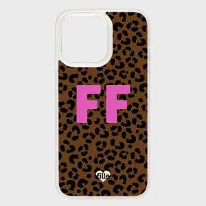피으 [선물추천/커스텀 이니셜] 젤하드 Flower iPhone Case - Brown 234284