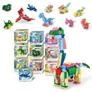 산골소년 애니멀 다이노사우루스 블럭 공룡 동물 미니 조립 어린이 완구 놀이 답례품 선물