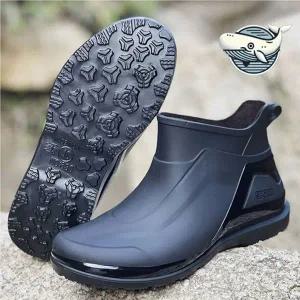 남성 방수 주방 장화 가벼운 작업용 청소 신발-WFH2U84