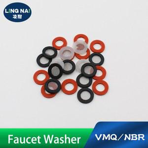 수도관 수도꼭지 가스켓 실리콘 메쉬 패드 VMQ 니트릴 필터 고무 와셔