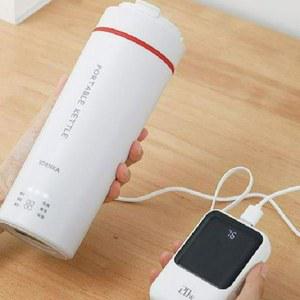 USB텀블러 전기포트 보온 물끓이기 휴대용 350ml 충전식 주전자 보온병 기본 커피 차량용 여행용