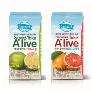 동원 스위티자몽 120mLx24개 블러드오렌지 식이섬유 비타민C 생기 비타민 얼라이브