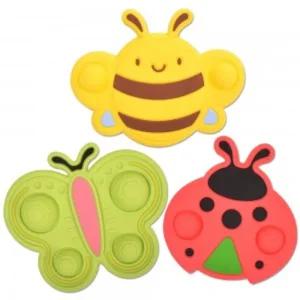 흡착 회전 딸랑이 스피닝팝 3종 세트스 장난감 아기 스팝