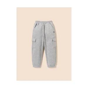 빈폴 키즈 BEANPOLE KIDS 면기모 스웨트 바지 그레이 BI5X21U023 365389
