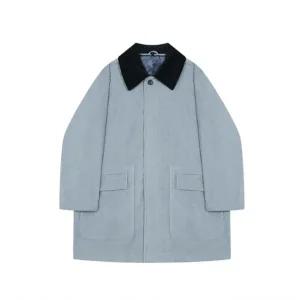 [롯데백화점]지이크 [25F/W] 카라 디테처블 트렌치 코트 라이트그레이 (PLNAH7301)