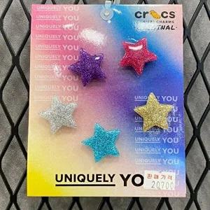 [셀러허브 1]크록스_ HC02 글리터 별 5PACK JIBBITZ SET 매장발송 CROCS 신발 꾸미기 악세사리 참 파츠 10
