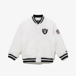 [갤러리아] [뉴에라키즈] NFL 라스베이거스 레이더스 스타디움 재킷 오프 화이트 (14856272)