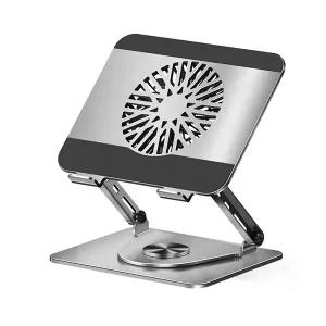 셀그립 360도 회전 노트북 접이식 쿨링패드 거치대