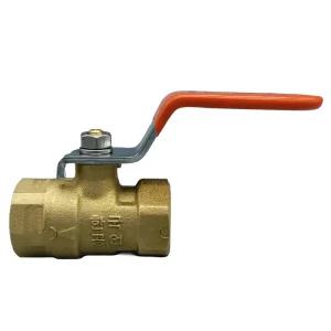 국산 황동 볼밸브 25A 신주 밸브 수도 배관 파이프 연결