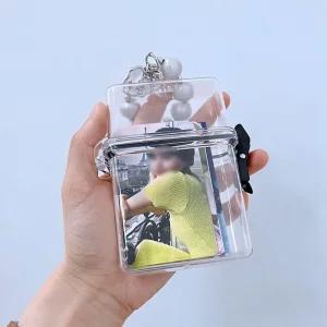 투명 포카 케이스 바인더 보관함 카드 수납 파우치 포카케이스 포카홀더