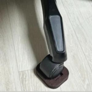 고품질 5개 브라운 사각 의자 발 다리 자국 방지 캡 커버 의 (WC7B68A)