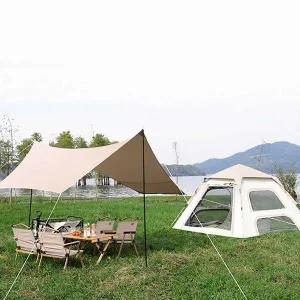 원터치 캐노피 텐트 방충망 방수기능 야외 캠핑 여행 캐노피텐트