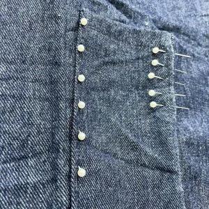 시침핀 화이트 원형 미싱부자재 진주