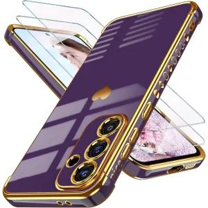 삼성 갤럭시 S24 FE 케이스 화면 보호필름 충격 방지 슬림 핏 커버