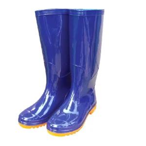 남성 고무 내피 장화 갯벌 미끄럼 방지 작업 주방/청소/공업/원예/가게/급식실/학교/공장/농부/농사/시골