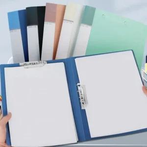 A4 가로세로 양방향 더블 클립보드 철 파일꽂이 문서정리 결재서류판 도면보관함 서류수납 꽂이 파일 판