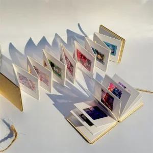 미니 셀프 포토 앨범 북 인생 사진 책 네컷 만들기 DIY 제작 결혼 웨딩 비공굿 아이돌 굿즈