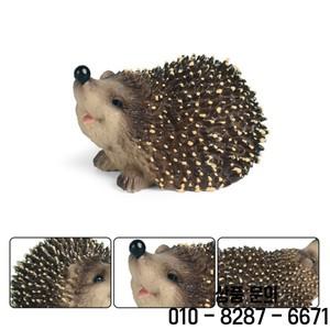 고슴도치 정원 동물 야외 장식품 인형 홈 파티오 잔디 귀여운 공예 DIY