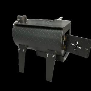 거꾸로 타는 난로 나무 소각로 주물난로 스토브 무쇠