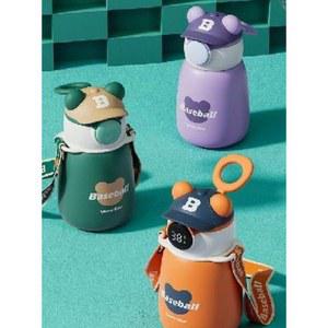 미니 야구 곰 진공 캠핑 온도 온수 보온보냉 스마트 텀블러 물통 물병 표시 보냉병 보온병