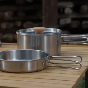 냄비 후라이펜 1인용 미니 백패킹코펠