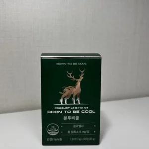 본투비맨 본투비쿨 BORN TO BE COOL 클로렐라 엽록소