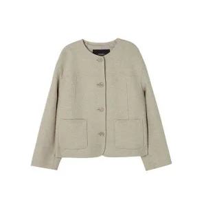 [LAP]라운드넥 링구 핸드메이드숏코트 (AR4WTA60)[35511626]