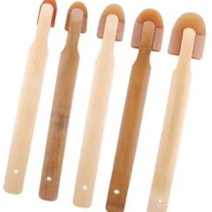 실리콘 주걱 인테리어 주방용 스크래퍼 다용도 헤라 갈색 주방조리 도구