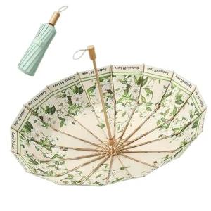 자외선차단 우산겸 양산 꽃무늬 초경량 우양산 여성