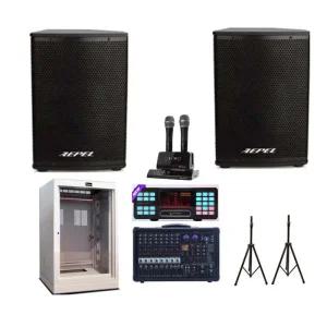 금영노래방 음향기기 셋트  800W 마을회관 행사용  회사 음식점  체육관 강당  GS BKM-800 FA-100S