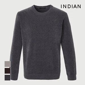 [인디안][INDIAN] 셔닐얀 솔리드 라운드넥_MIVBR3W9381