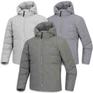 겨울 중량 패딩 후드 인퀄팅 점퍼 자켓 경량 집업