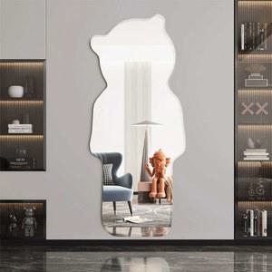 투명 전신거울 현관 붙이는 거울 비정형 안전거울 안전