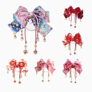 헤어장식 일본 공연소품 한푸 온킹 머리장식 머리핀 촬용소품 기모노 비녀