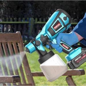 분사기 무선 도색 고압 스프레이건 호환 전동 락카건