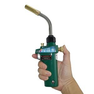 Map 토치 브레이즈 용접 MAPP 프로판 가스건 히터 버너 w 자체 점화 CGA600, 구리 알루미늄 파이프 바베큐