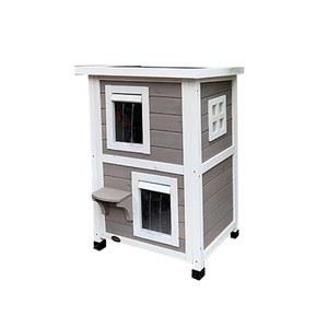 고양이집 방수 방한 고양이이층집 겨울집 빌라 길냥이 쉼터